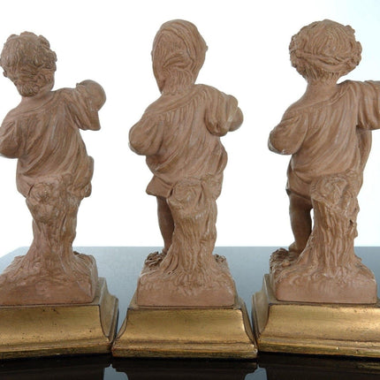 Borghese Terracotta Cherubs set of 3