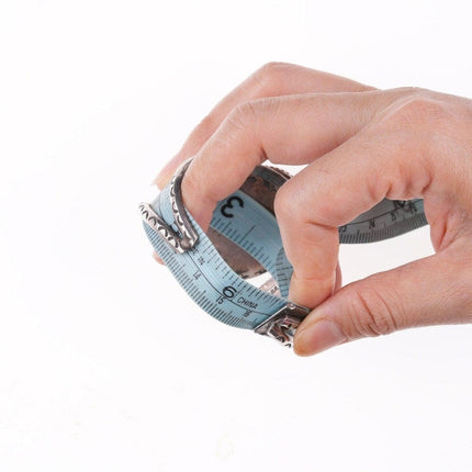 6.5" 50's-60's Navajo Stamped Silver bracelet with petrified wood - Estate Fresh Austin