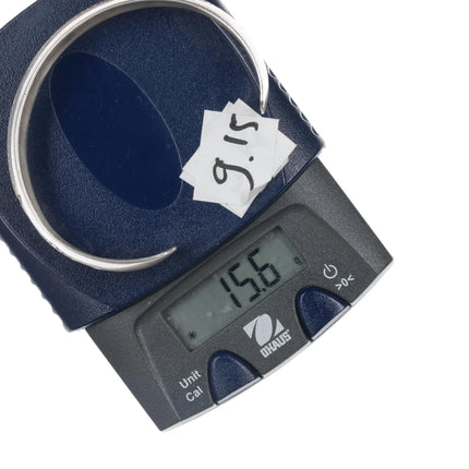 6.5" Alvin Monte Navajo sterling/14k cuff bracelet - Estate Fresh Austin