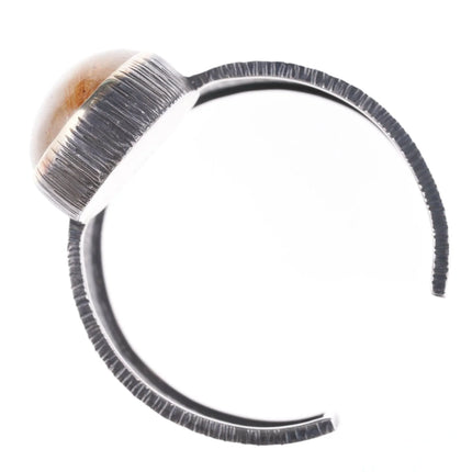 6.5" Barbaros Yasar Bora Sterling rutilated quartz bracelet with gold accents - Estate Fresh Austin