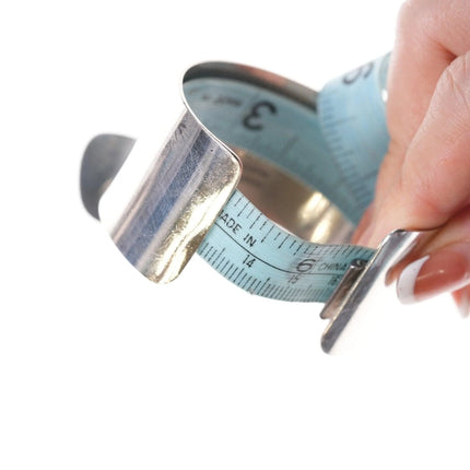 6.5" Eduardo Tijerina Modernist Sterling and Jasper bracelet - Estate Fresh Austin