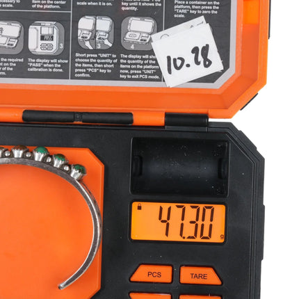 6.5" Hemerson Brown Navajo sterling cuff bracelet with Royston turquoise - Estate Fresh Austin