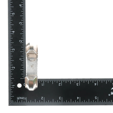 6.5" JB Native American sterling channel inlay Opal and Lapis cuff bracelet - Estate Fresh Austin