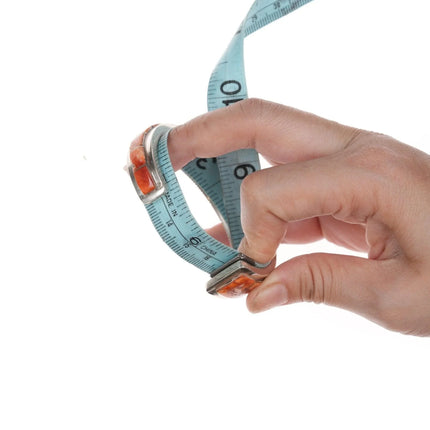 6.5" Vintage Navajo spiny oyster sterling bracelet - Estate Fresh Austin