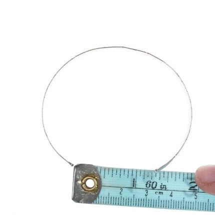 6.5" Vintage Navajo Stamped silver bracelet - Estate Fresh Austin