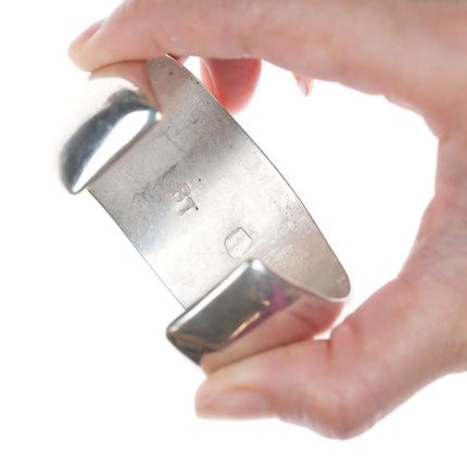 6/5" Vintage Southwestern silver bracelet - Estate Fresh Austin