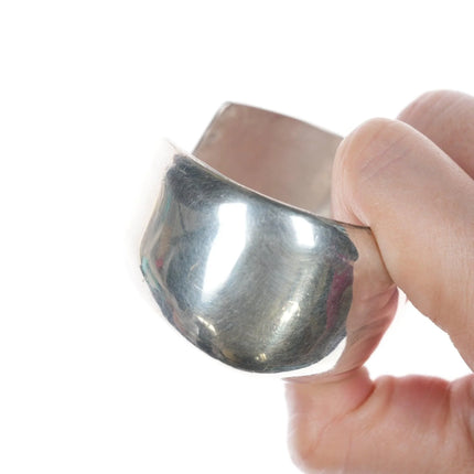 6/5" Vintage Southwestern silver bracelet - Estate Fresh Austin