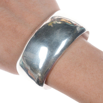 6/5" Vintage Southwestern silver bracelet - Estate Fresh Austin