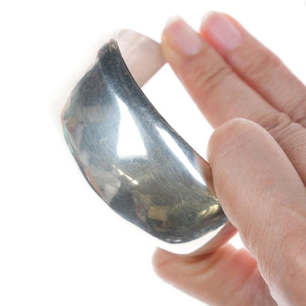 6/5" Vintage Southwestern silver bracelet - Estate Fresh Austin