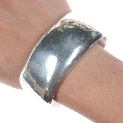 6/5" Vintage Southwestern silver bracelet - Estate Fresh Austin