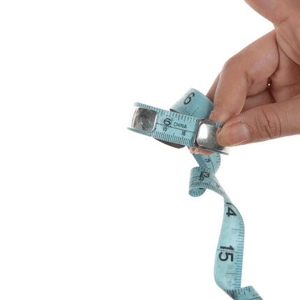 6.5" Vintage Southwestern Sterling Jasper cuff bracelet - Estate Fresh Austin