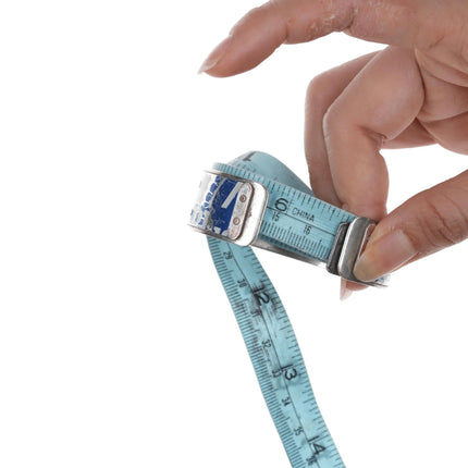 6.5" vintage sterling Beer can label cuff bracelet - Estate Fresh Austin