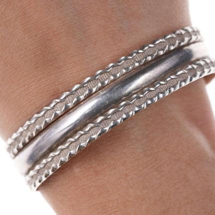 Vintage Sterling-Manschettenarmband der amerikanischen Ureinwohner