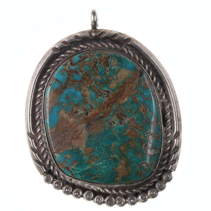 Vintage Native American silver/Turquoise pendant