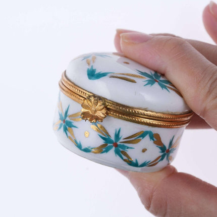 Vintage Hand painted Limoges trinket box