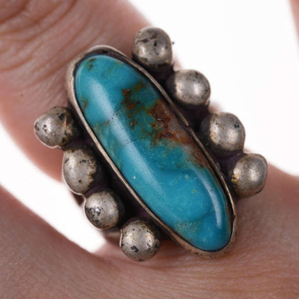 Vintage Native American Silver/turquoise ring