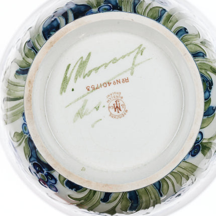 c1902 William Moorcroft for Macintyre ceramic cachepot