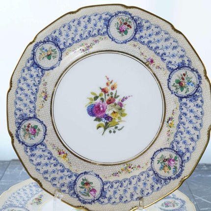 Royal Doulton Hand Painted Dinner Plate Set (12)