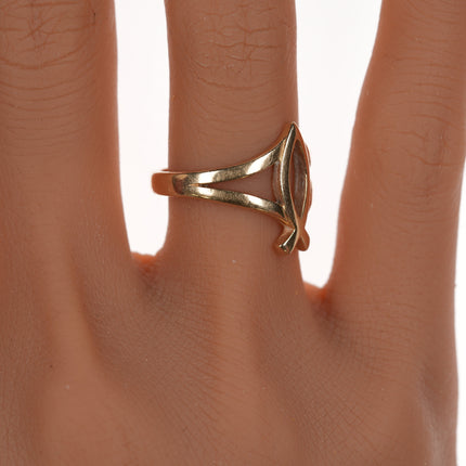 sz7.25 Retired James Avery 14k Ithcus fish ring