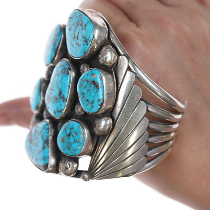 6 7/8" Jerry Roan Navajo 1975 First Prize winning cuff bracelet