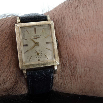 Vintage Longines 14k Gold Wristwatch