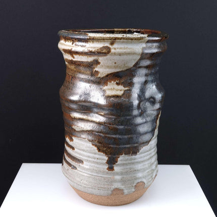 Ishmael Soto (1932-2017) Austin Texas Studio Pottery Abstrakte Vase