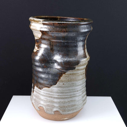 Ishmael Soto(1932-2017) Austin Texas Studio Pottery Abstract Vase