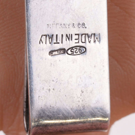 Vintage Tiffany Modernist Sterling silver letter opener/clip