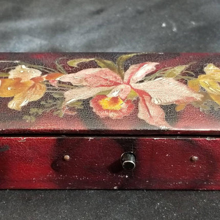 Antique Japanese Lacquer Brush/Pen/Calligraphy Box