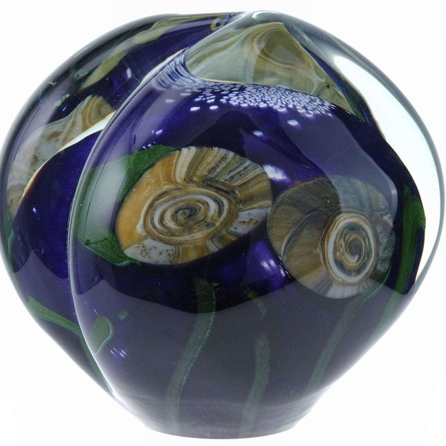 Robert Eickholt Heavy Large Studio Art glass paperweight