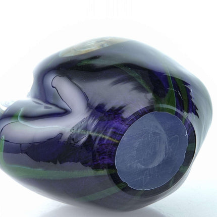 Robert Eickholt Heavy Large Studio Art glass paperweight