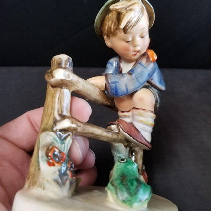 6" Hummel Crown Mark Boy with Frog Figure c.1945 6" tall, 5" wide MINT