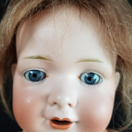 Bahr & Proschild 585 18" bambola in porcellana tedesca intorno al 1900