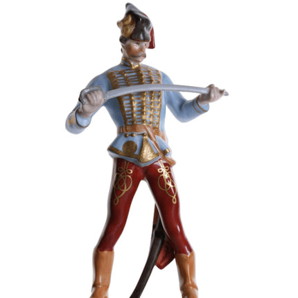 Herend Hadik Hussar  Porcelain Figure