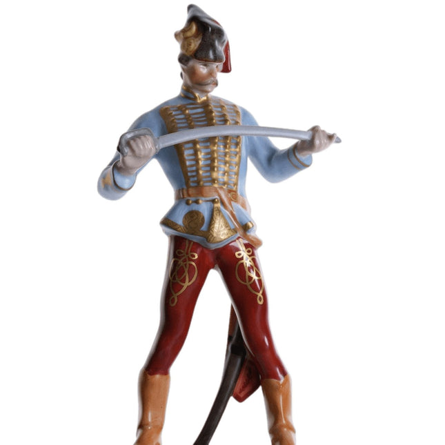 Herend Hadik Hussar  Porcelain Figure