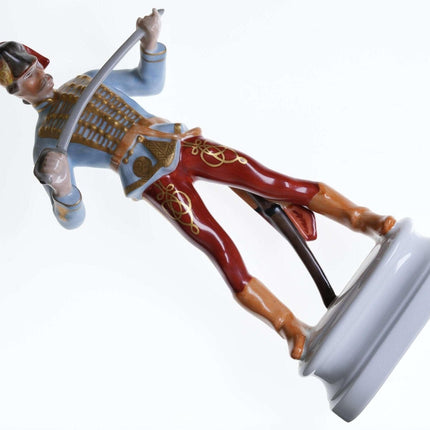 Herend Hadik Hussar  Porcelain Figure