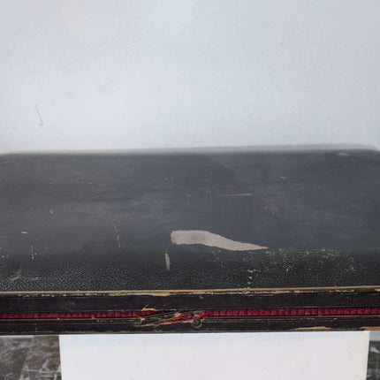 um 1880 Allen &amp; Darwin Boxed Nussknacker/Traubenschere/Servierlöffel-Set Sheffield versilbert