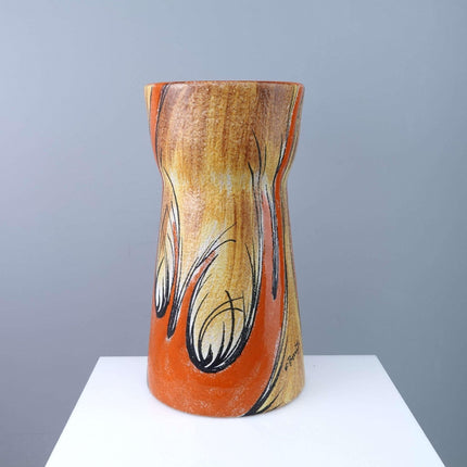 VITTORIA MAZZOTTI (1907-1985) Mid Century Modern Abstract Vase Artist Signed
