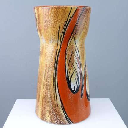 VITTORIA MAZZOTTI (1907-1985) Mid Century Modern Abstract Vase Artist Signed