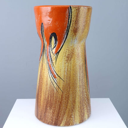 VITTORIA MAZZOTTI (1907-1985) Mid Century Modern Abstract Vase Artist Signed