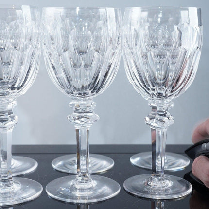 6 Waterford Curraghmore water goblets