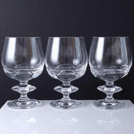 Lalique Blois(1981-1996) French Crystal Sherry Glasses 4.75" x 2.5" rim (3)