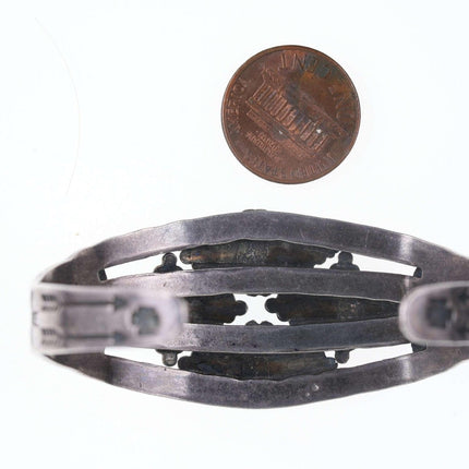 Maisels Fred Harvey Era Indianer Sterling/Türkis Manschettenarmband