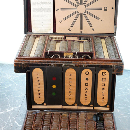 Antique Traveling Optometrists kit