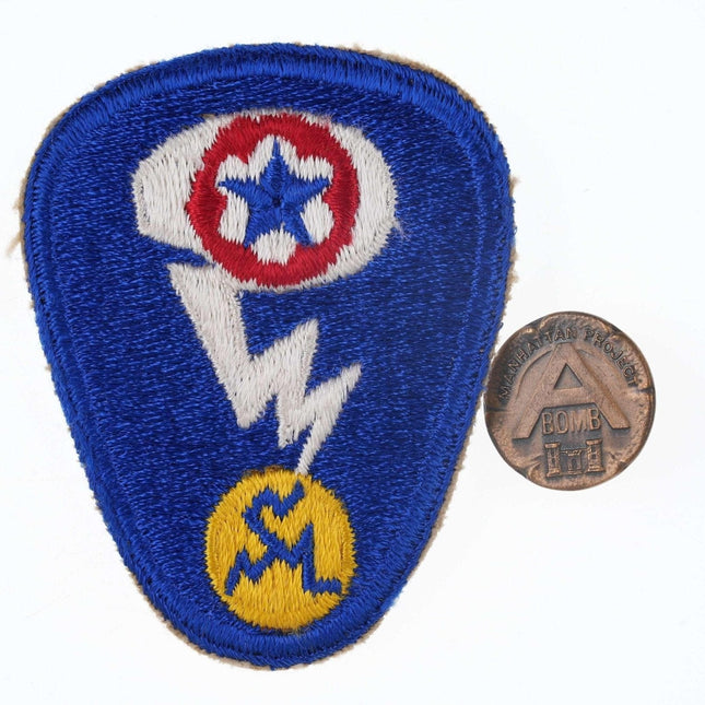 ww2 Manhattan Project Nuclear test site Patch and pin