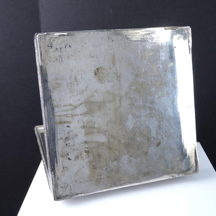 Antique Persian Silver Box with Excellent engraving 7.25" x 1.5"