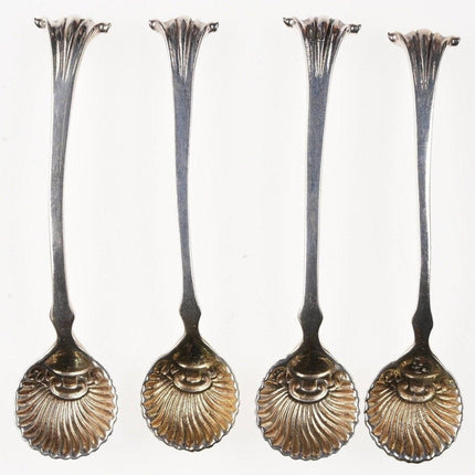 4 Tiffany Sterling Onslow Master Salt spoons