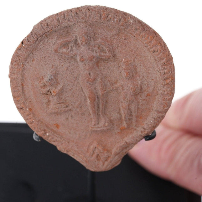 Antike römische Terrakotta-Schmuckform oder Votivgabe