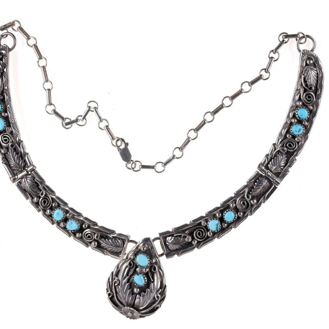 Navajo Sterling/Turquoise necklace