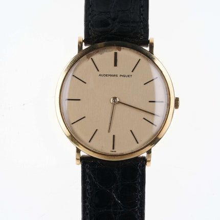 Vintage 18k Audemars Piguet Ultra Thin 18 Jewel Dress Watch